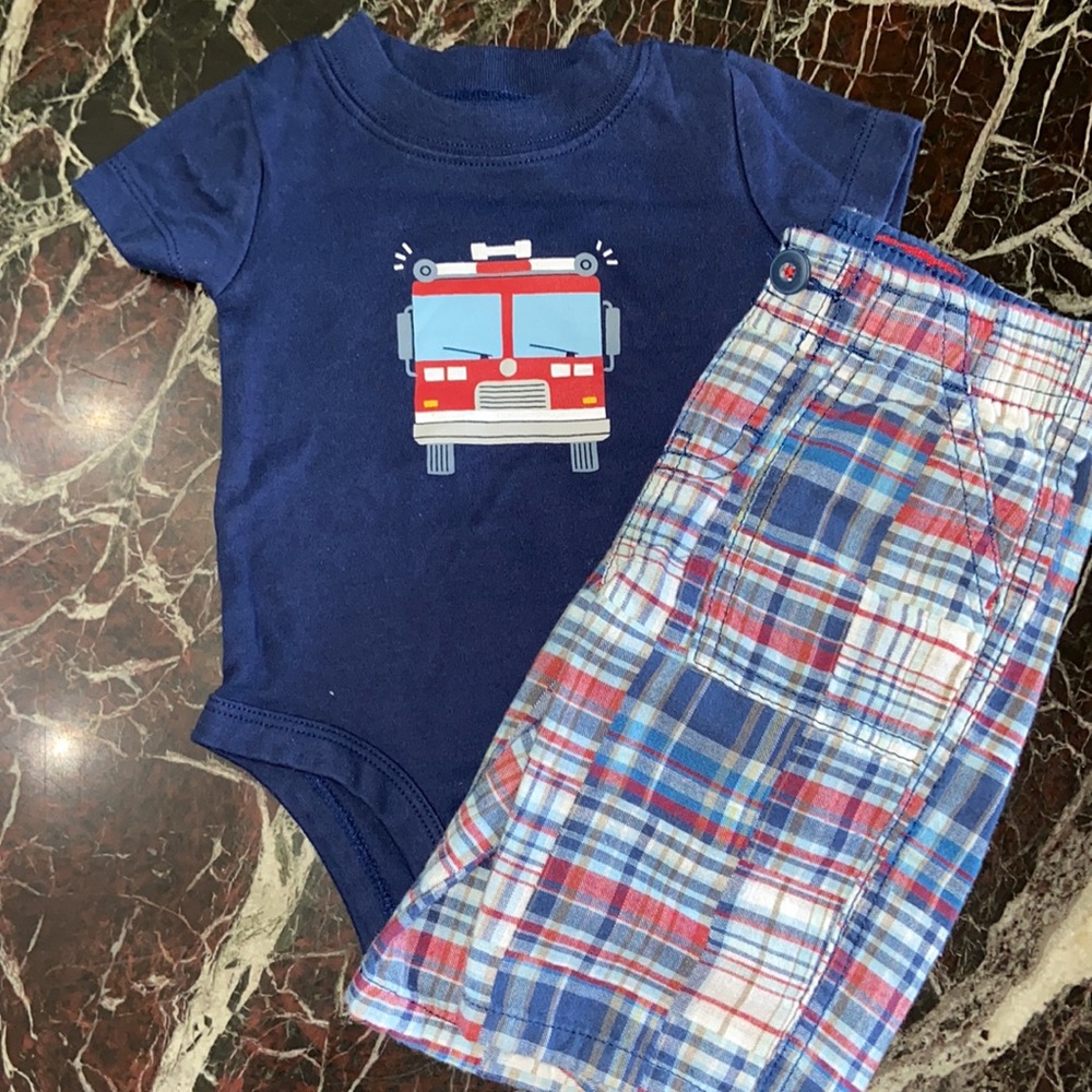 Baby Fire Truck Outfit👨🏼‍🚒🔥